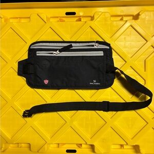 Black Travel Waist Pack